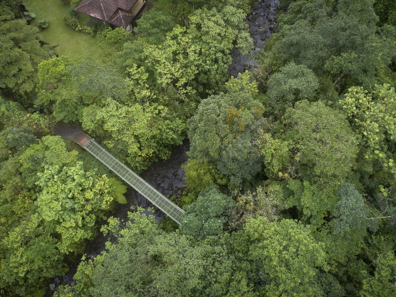 El Silencio Lodge - Brücke