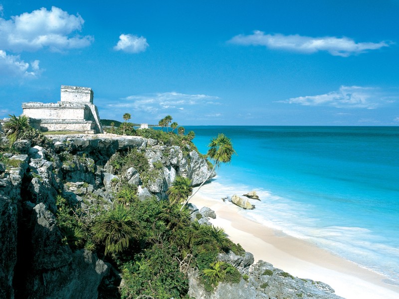 Tulum - Ruinen und Strand