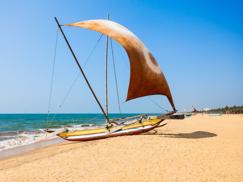 Fischerboot Negombo 