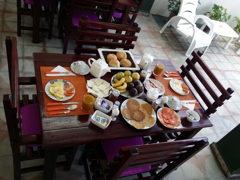 Hostal Hereida - Frühstück
