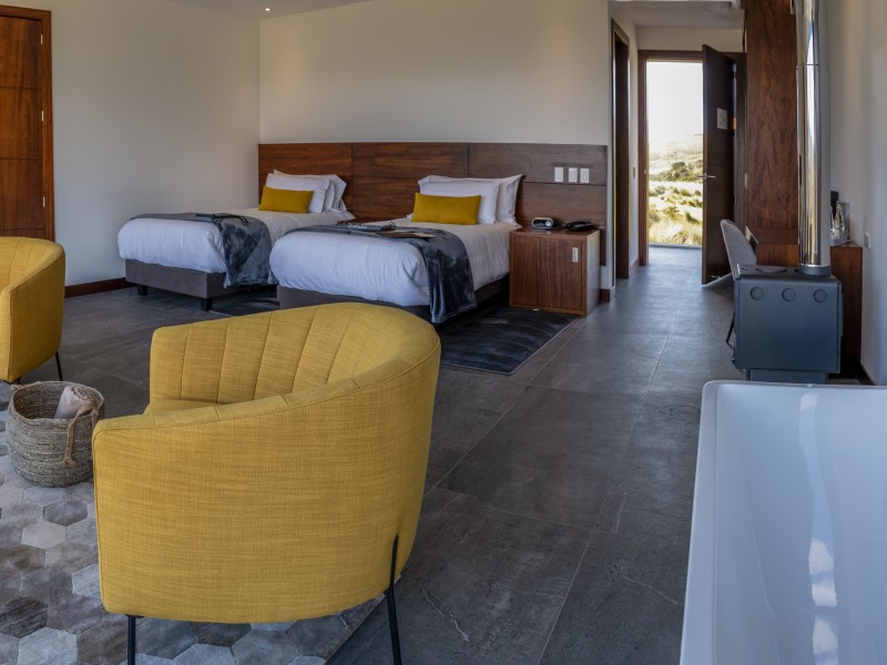 Glamping Suite Innenansicht