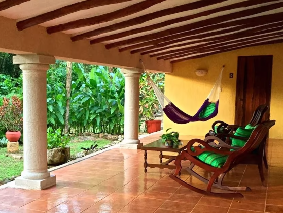 Hacienda Chichen - Terrasse