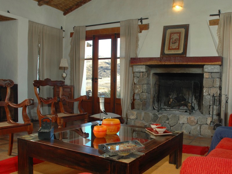 Estancia Las Carreras - Aufenthaltsraum