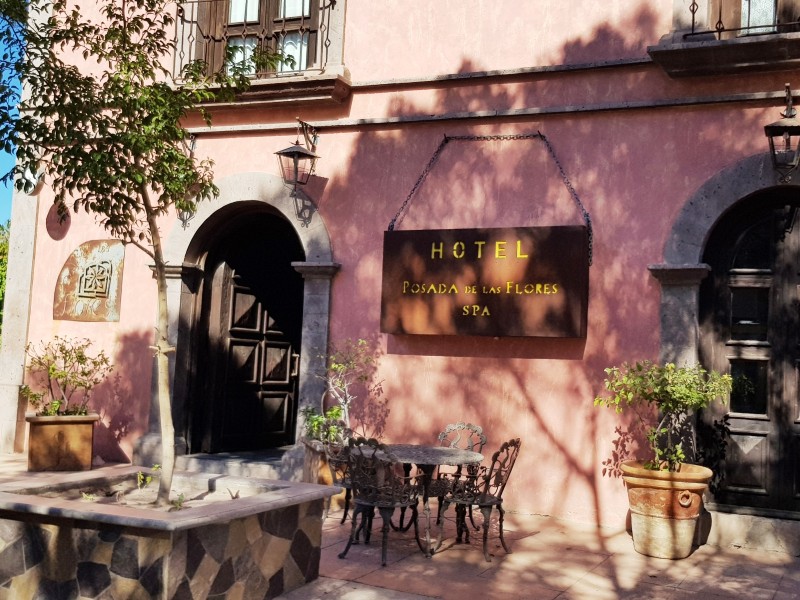 Posada de las Flores - Hoteleingang