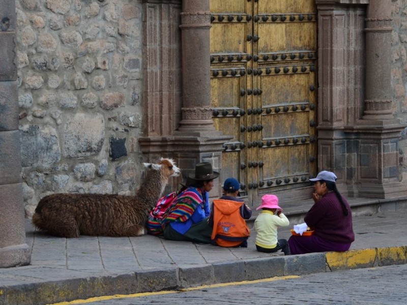 Peru - Strassenszene Cusco