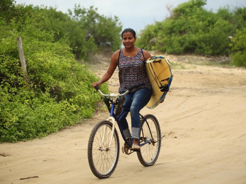 Fahrradausflug auf Sandstraßen