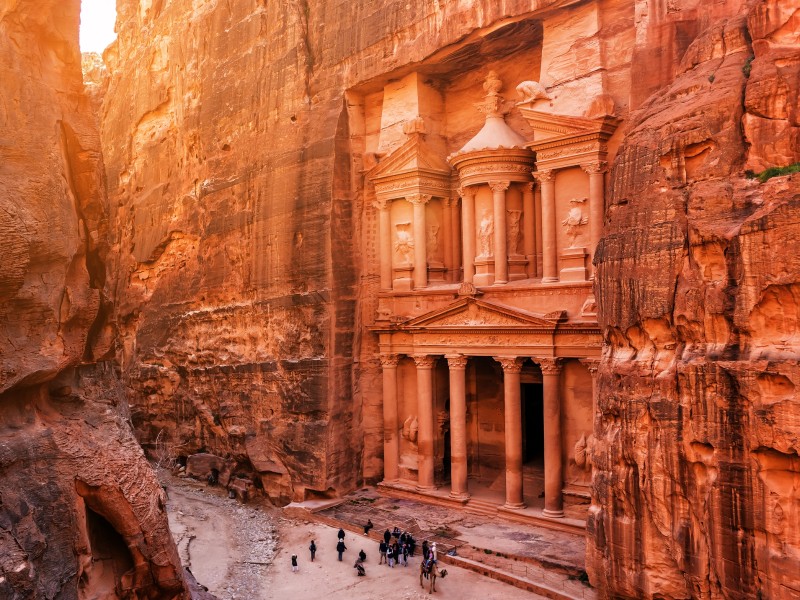 Al Khazneh - Petra -Jordanien