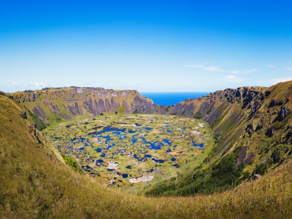 Rano Kau Vulkan Krater