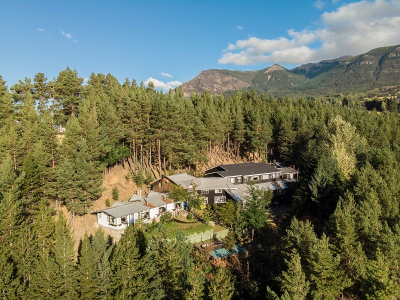 Patagonia Lodge - Luftansicht