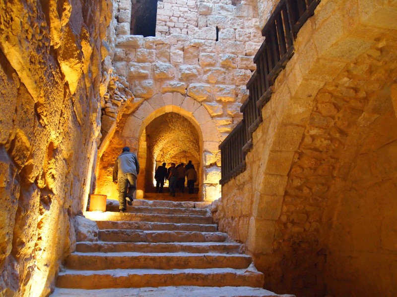 Ajloun castle inside 2 