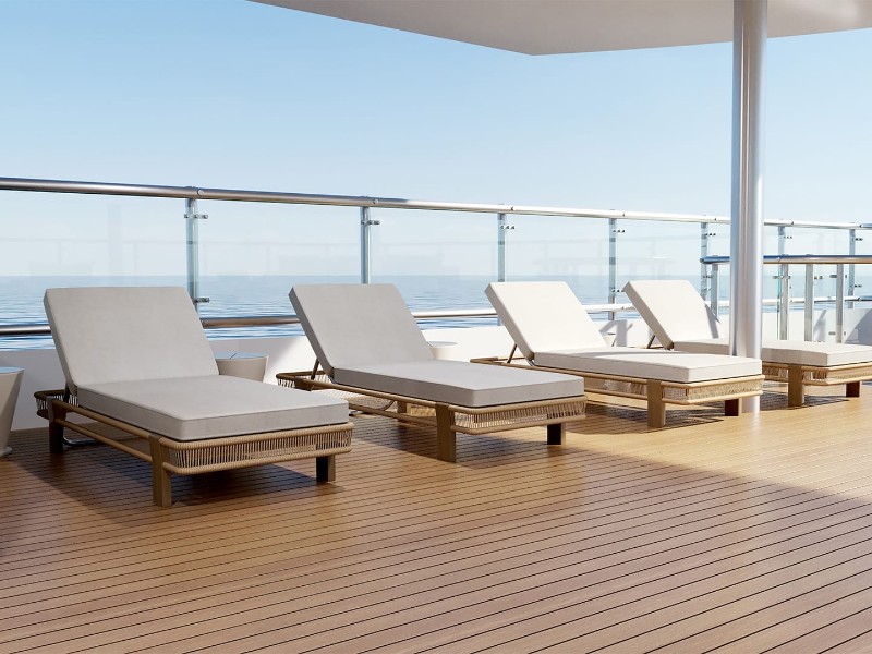 Sonnen auf dem Sonnendeck