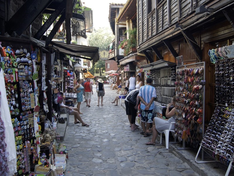 Sofia Bulgaria Outdoor Market 