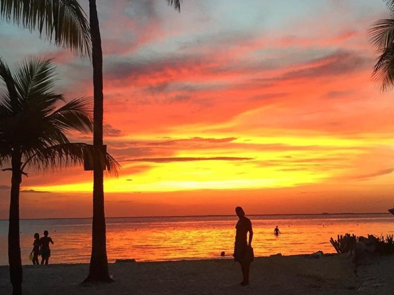 Na Balam - Abendstimmung