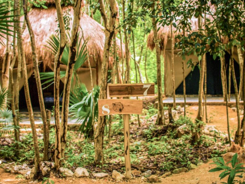 Akumal Glamping - Patio