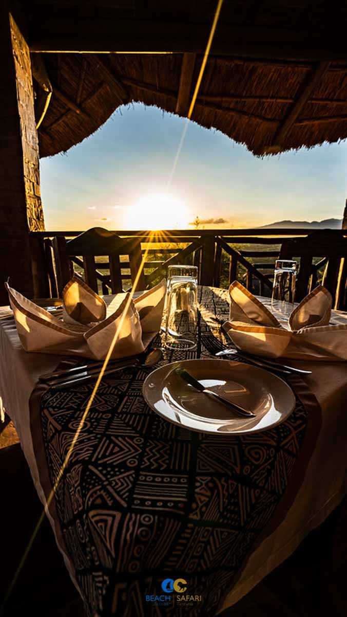 Restaurant im Africa Safari Karatu