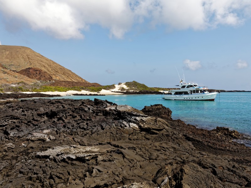 Sullivan Bay auf Insel Santiago