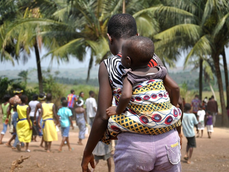 Mother & Child Visit Waterpump