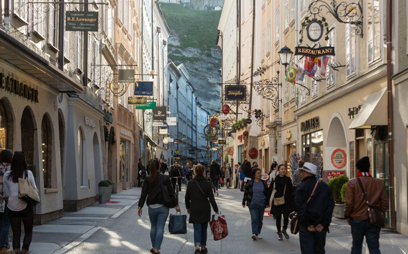 Getreidegasse, Salzburg 
