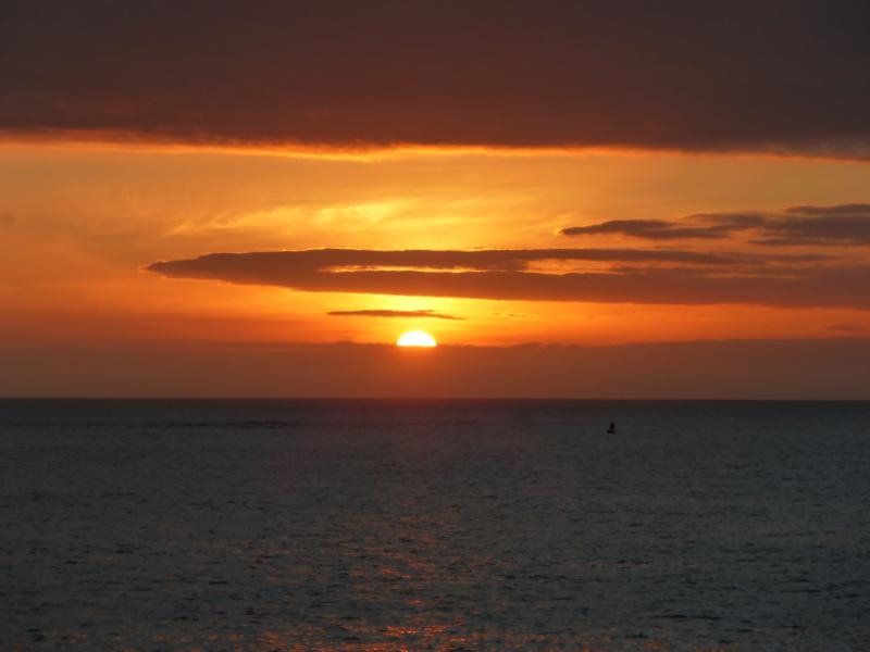 Ecuador - Sonnenuntergang auf Galapagos