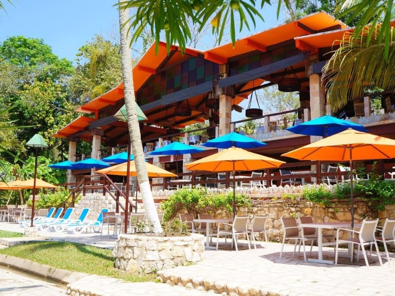 Chan-Kah Resort Village - Terrasse