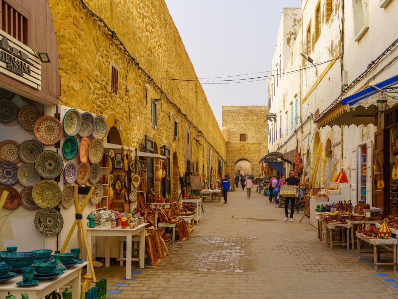 Street scene in Essaouira