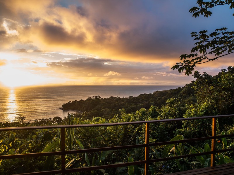 Lapa Rios - Sonnenuntergang