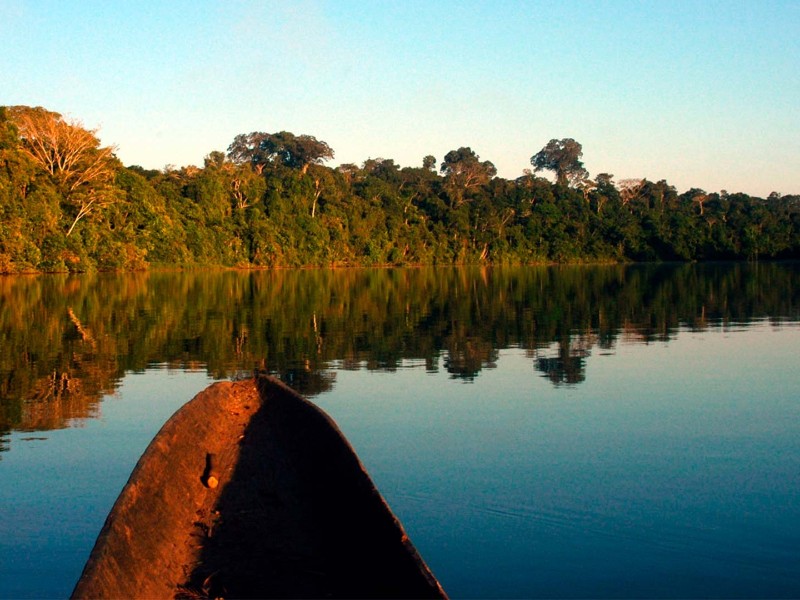 Posada Amazonas - Sunset-Bootsexkursion