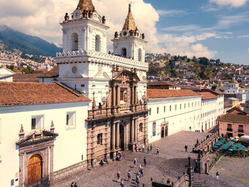 Historic buildings in Quito