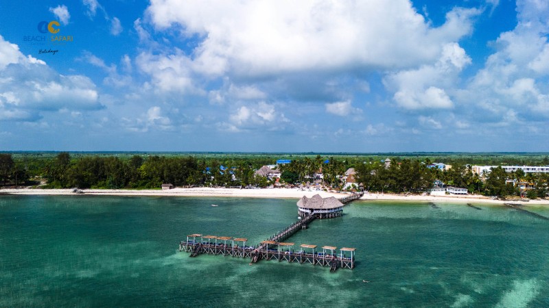 Paradise Beach Resort Aerial View