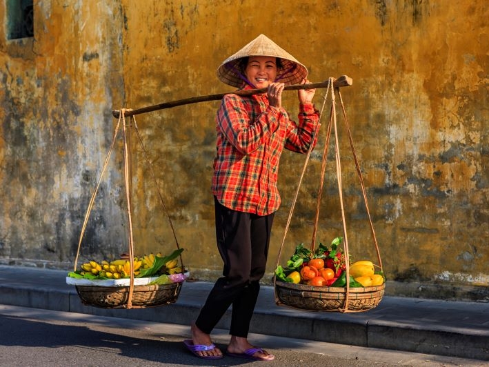 Lady in Vietnam 