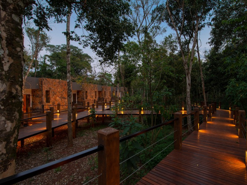 Selvaje Lodge - Abendstimmung