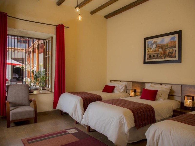 Casona Monsante Dreibettzimmer