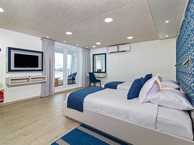 Suite Twin - Oberdeck 