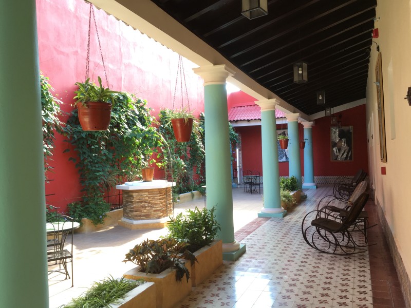 Esmeralda - Innenhof