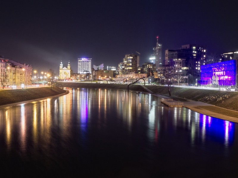 Vilnius at Night