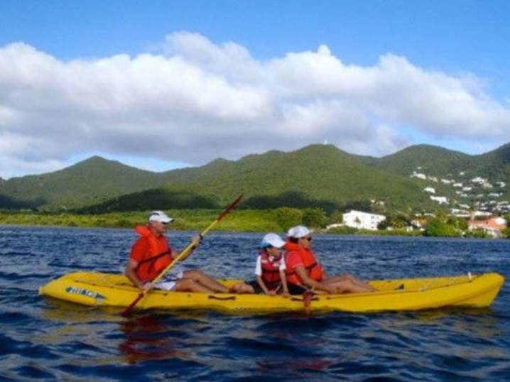 Kayaking in Sint Maarten