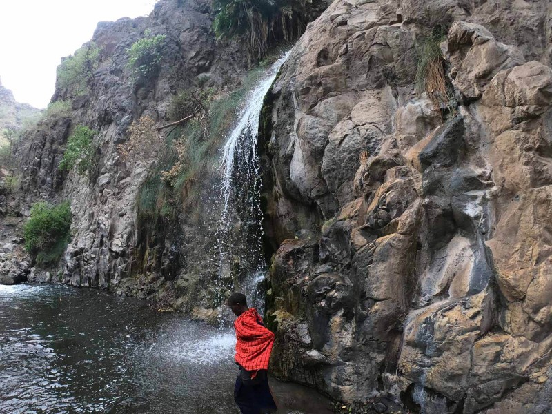 Ngare Sero Waterfall