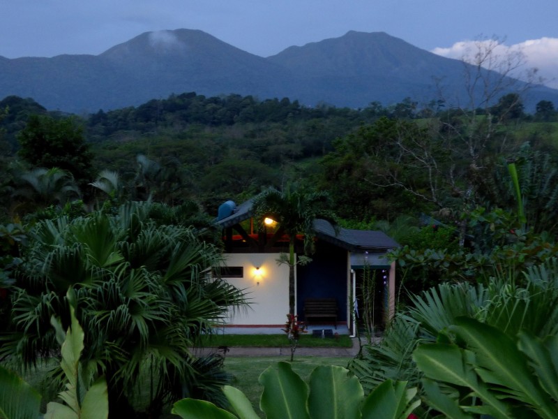 Tenorio Lodge - Vulkansicht