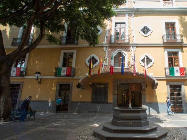 Colonial Puebla - Fassade