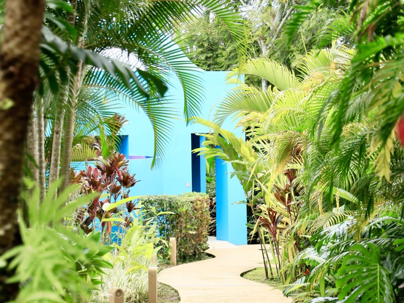 Xandari Resort - Eingang Villa