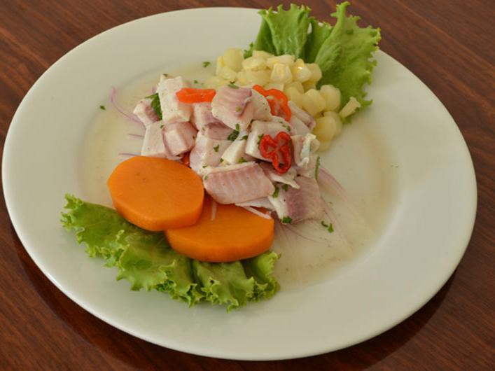 Peruvian ceviche