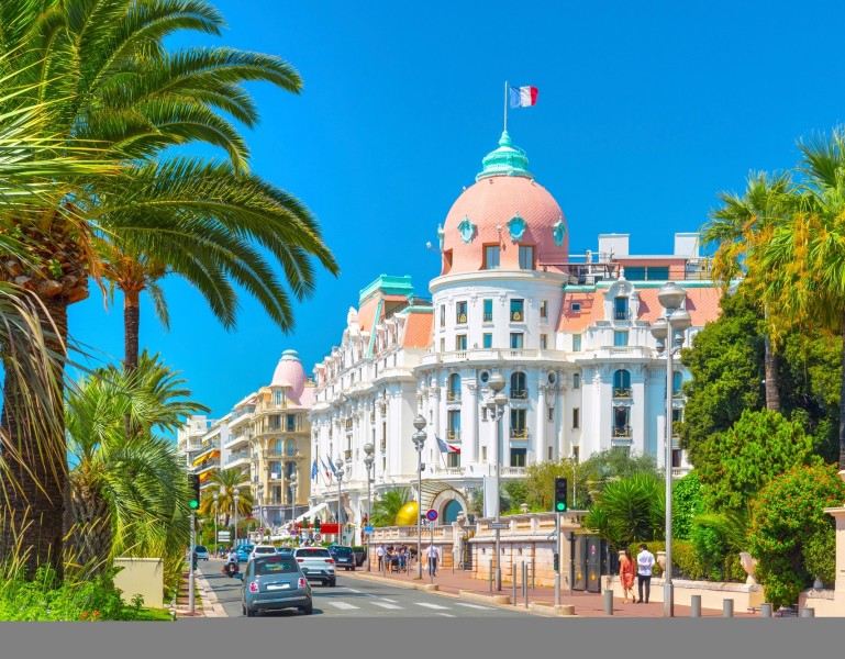 Promenade des Anglais in Nizza