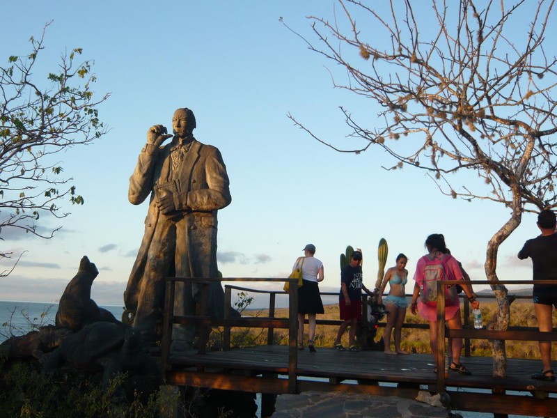 Darwin Denkmal - Fregattvogelfelsen