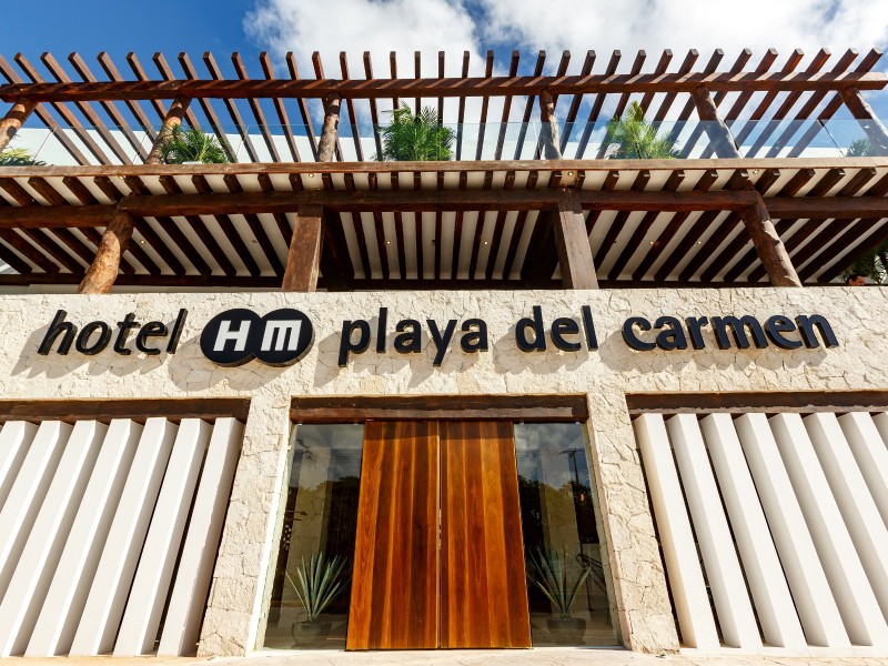 HM Playa del Carmen - Hoteleingang