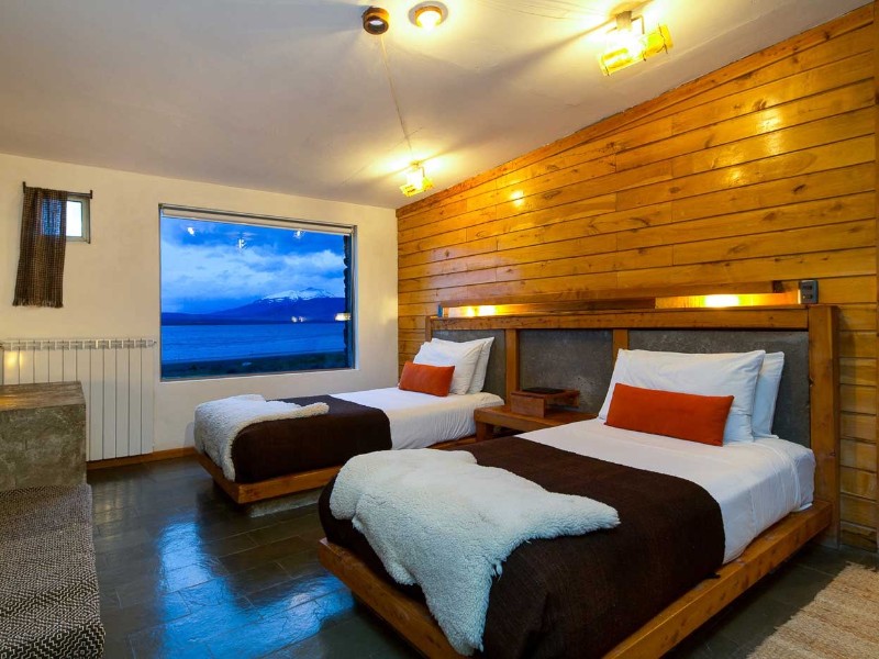 Zweibettzimmer mit Meerblick