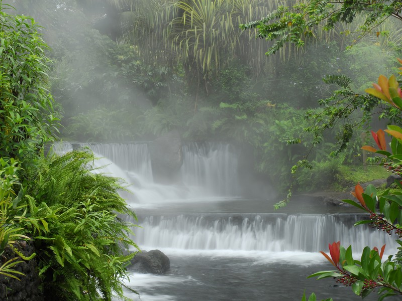 Thermen beim Vulkan Arenal