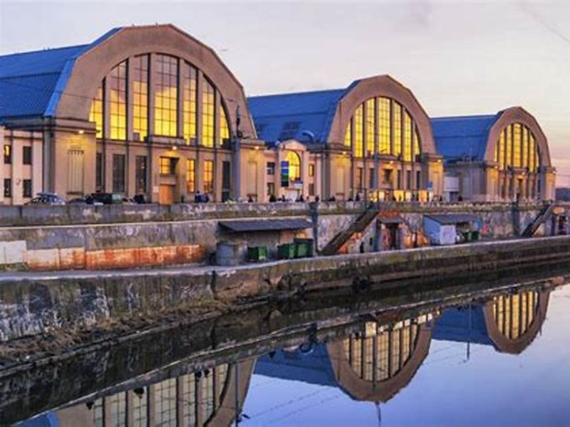 Zentral Markt Riga Aussenaufname
