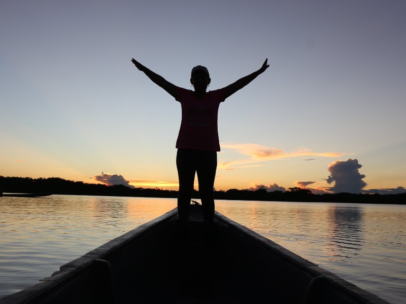 Kanufahrt - Canangueno Lodge