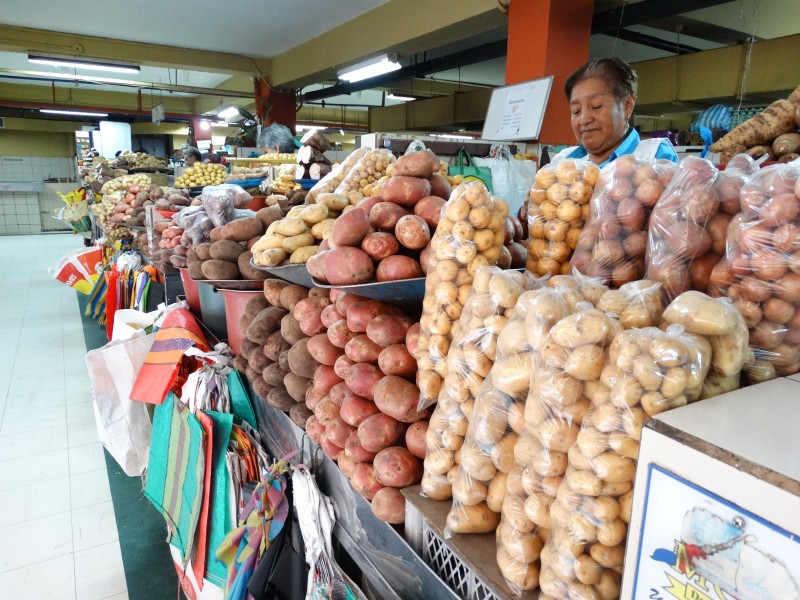 Einheimische Kartoffeln