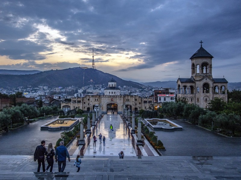Tbilisi twilight 